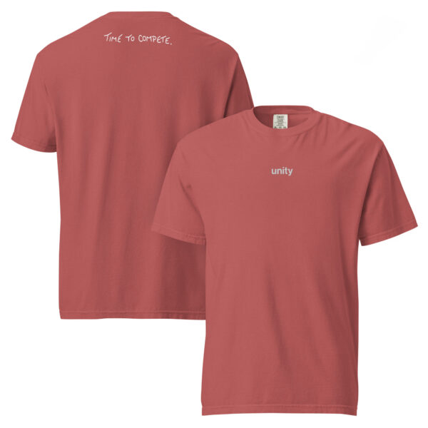 Unisex garment-dyed heavyweight t-shirt