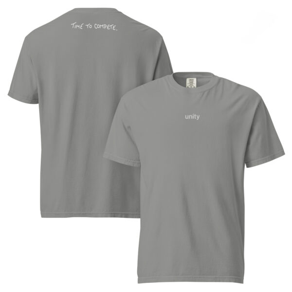 Unisex garment-dyed heavyweight t-shirt - Image 12