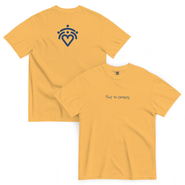 Unisex garment-dyed heavyweight t-shirt