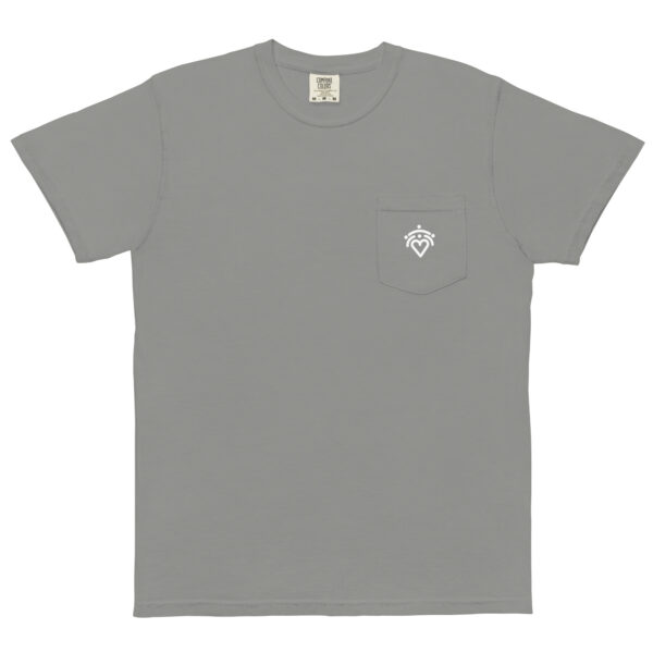 Unisex garment-dyed pocket t-shirt - Image 9