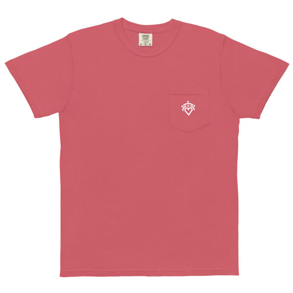 Unisex garment-dyed pocket t-shirt - Image 7