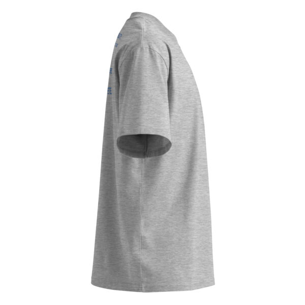 Unisex organic oversized high neck t-shirt - Image 3