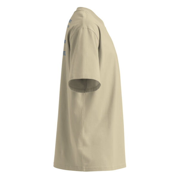 Unisex organic oversized high neck t-shirt - Image 7