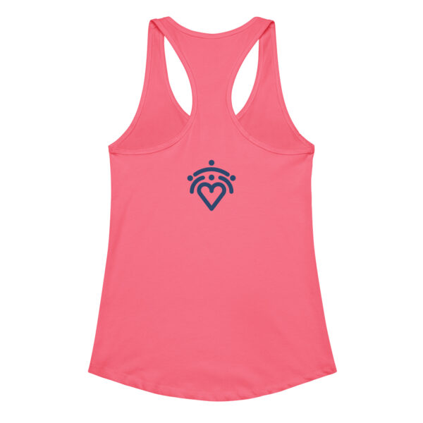 Women’s fitted racerback tank top