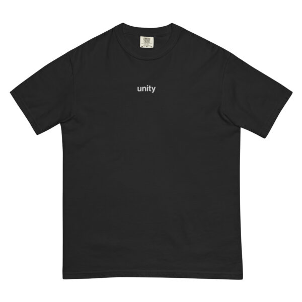 "Unity" Unisex garment-dyed heavyweight t-shirt - Image 11