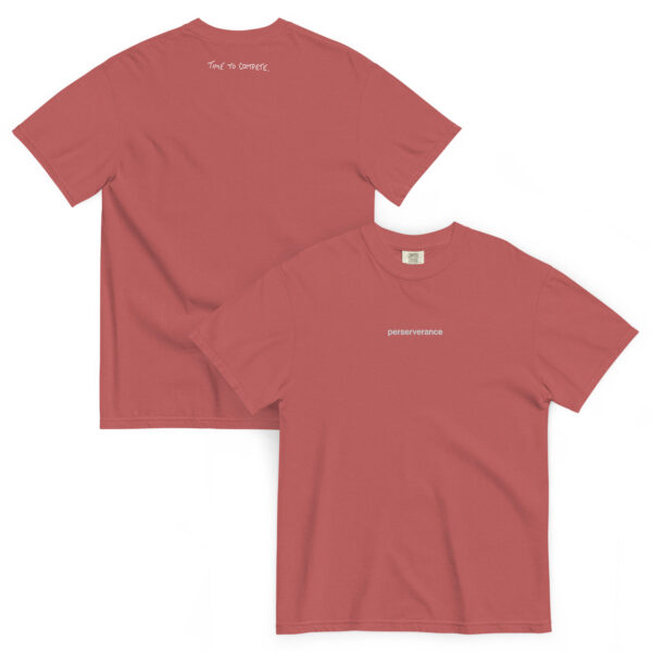 "Perseverance" unisex garment-dyed heavyweight t-shirt - Image 6