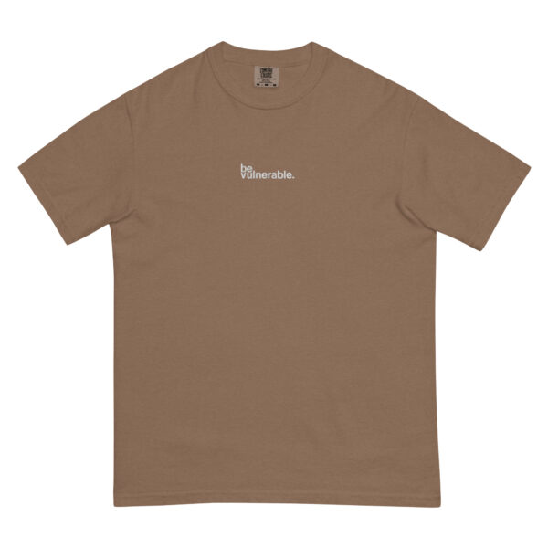 "Be Vulnerable" unisex garment-dyed heavyweight t-shirt - Image 12