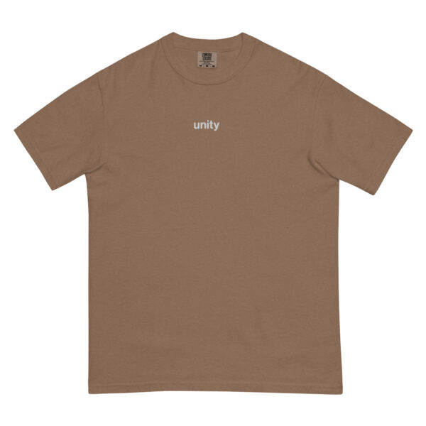 "Unity" Unisex garment-dyed heavyweight t-shirt - Image 21
