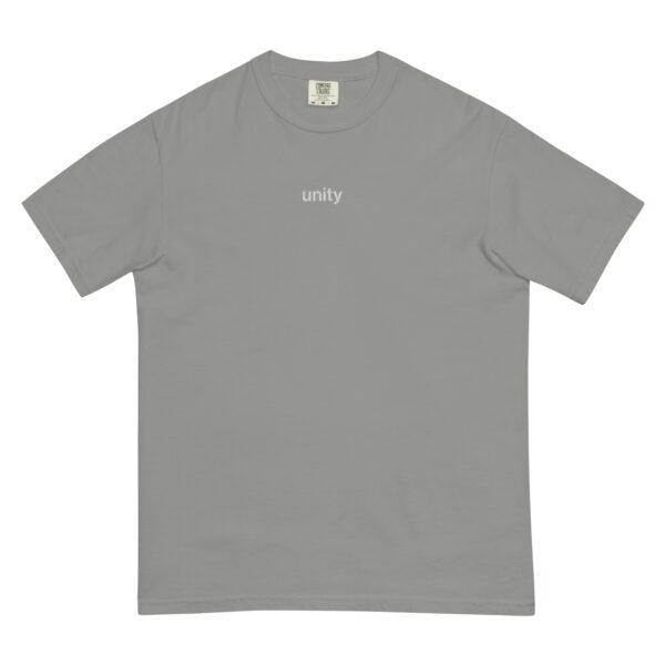 "Unity" Unisex garment-dyed heavyweight t-shirt - Image 33