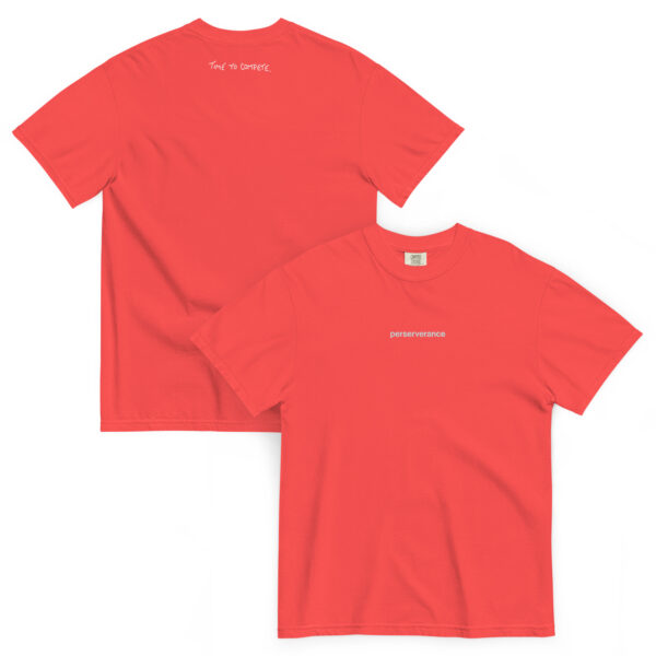"Perseverance" unisex garment-dyed heavyweight t-shirt - Image 8