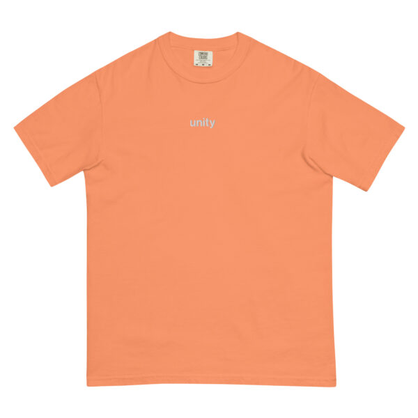 "Unity" Unisex garment-dyed heavyweight t-shirt - Image 35