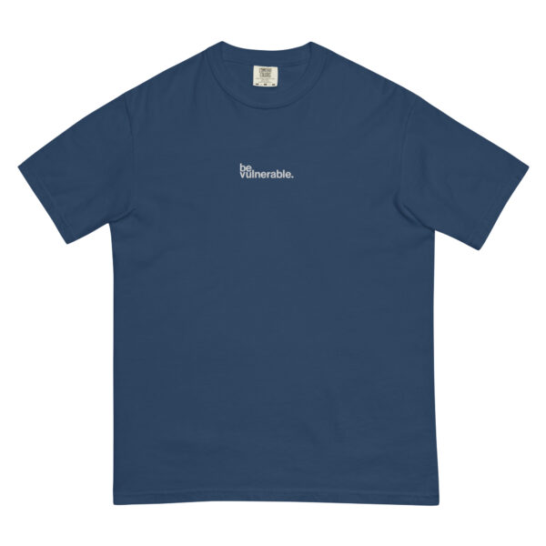 "Be Vulnerable" unisex garment-dyed heavyweight t-shirt - Image 6