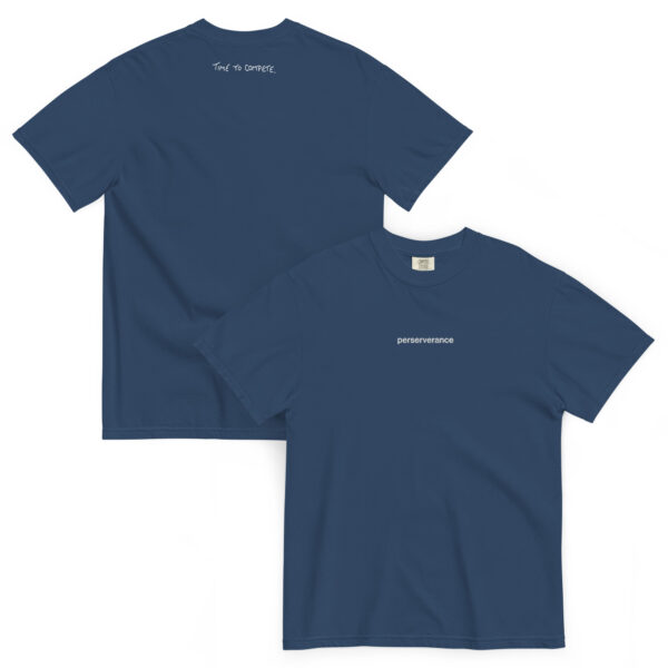 "Perseverance" unisex garment-dyed heavyweight t-shirt - Image 4