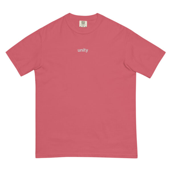 "Unity" Unisex garment-dyed heavyweight t-shirt - Image 7