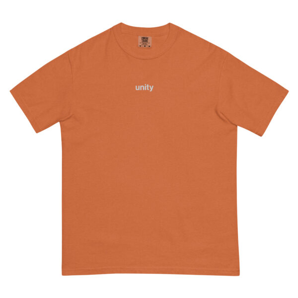 "Unity" Unisex garment-dyed heavyweight t-shirt - Image 9