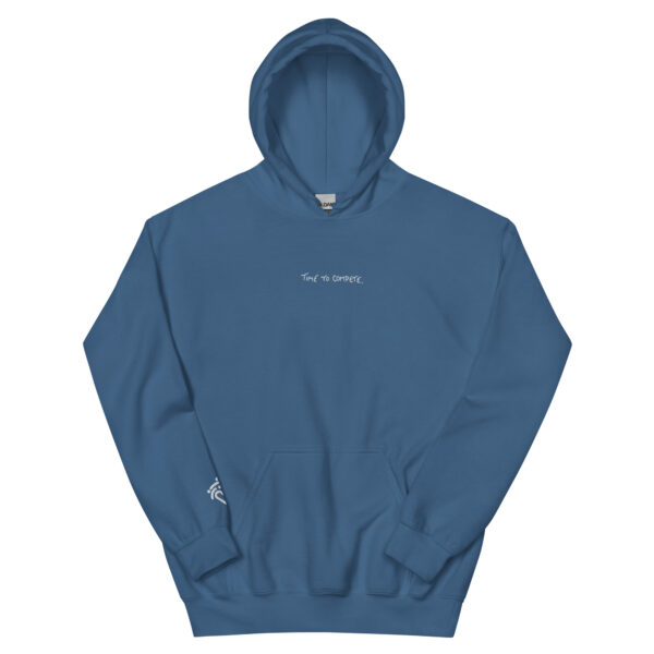 Embroidered Unisex Hoodie with white stitching (new colors) - SIZES RUN SMALL - Image 12