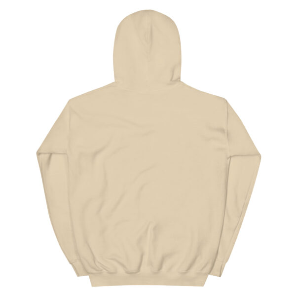 Embroidered Unisex Hoodie with blue stitching (new colors) - SIZES RUN SMALL - Image 6