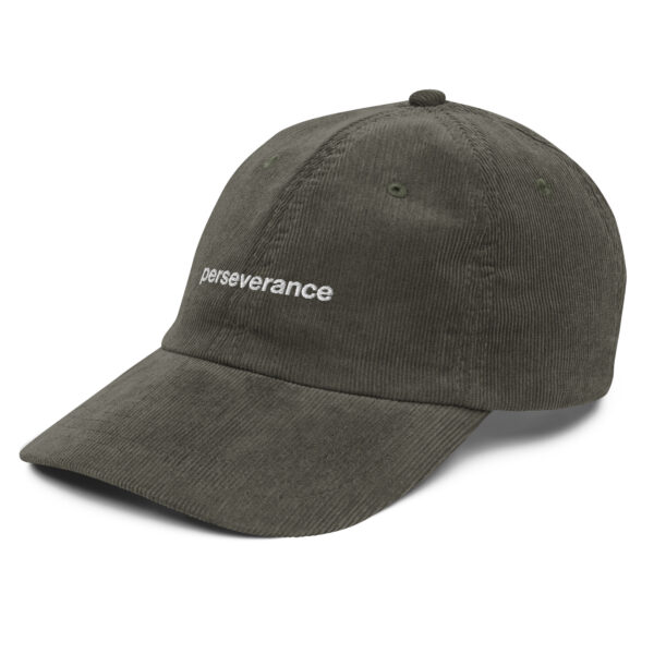 "Perseverance" Vintage corduroy cap - Image 16