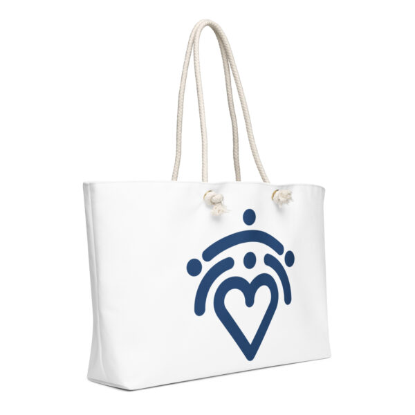 Oversized weekender bag (logo on one side, three pillars on other side) - Image 6