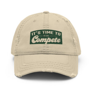 Distressed Hat - Time to Compete Limited Edition