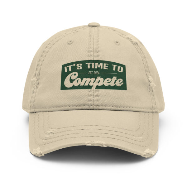 Distressed Hat - Time to Compete Limited Edition