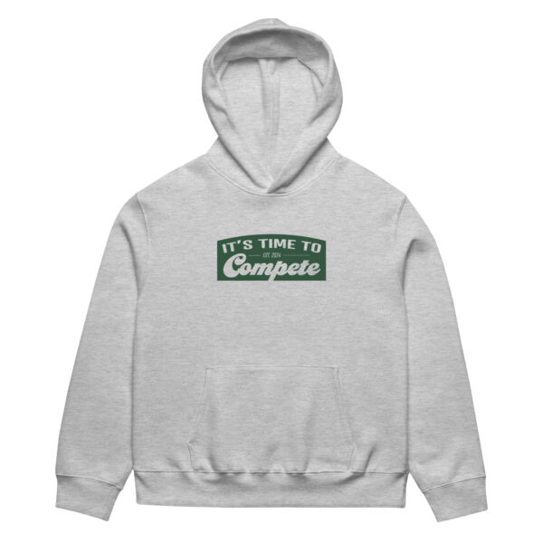 Oversized heavyweight hoodie - Time to Compete Limited Edition - Image 6