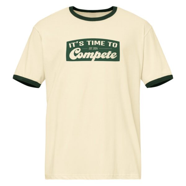 Unisex ringer t-shirt - Time to Compete Limited Edition - Image 9