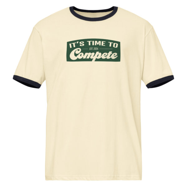 Unisex ringer t-shirt - Time to Compete Limited Edition - Image 13