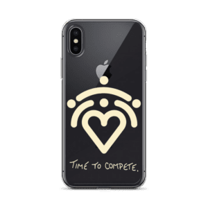 TTC Clear Case for iPhone w/yellow logo