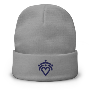 Embroidered TTC Beanie with Navy TTC Logo