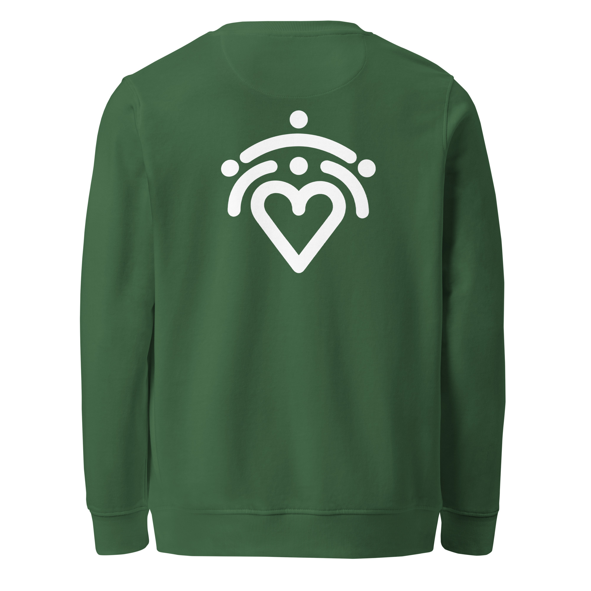 TTC Unisex sweatshirt (heart logo on back) - Image 8