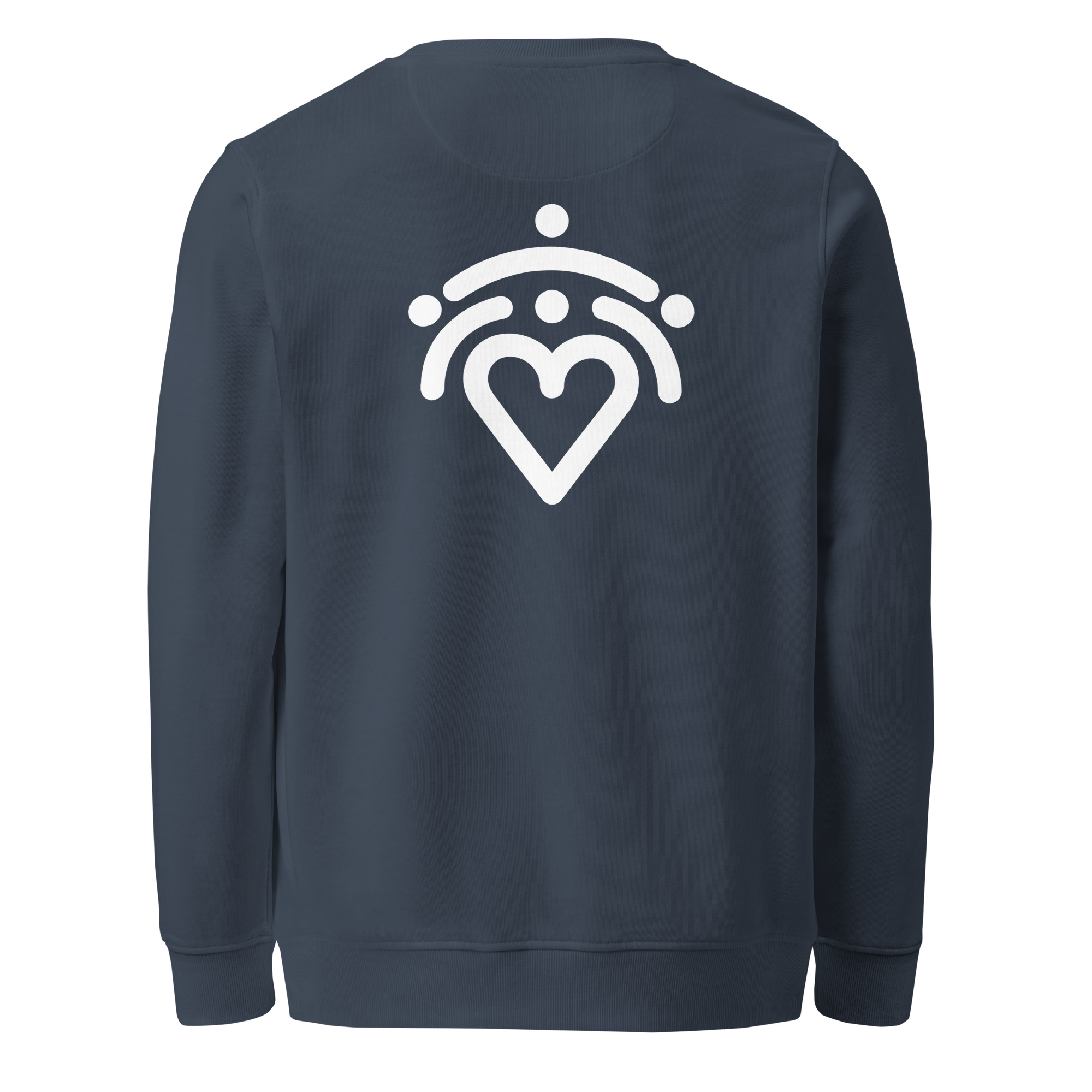 TTC Unisex sweatshirt (heart logo on back) - Image 6