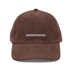 Perseverance Vintage corduroy cap